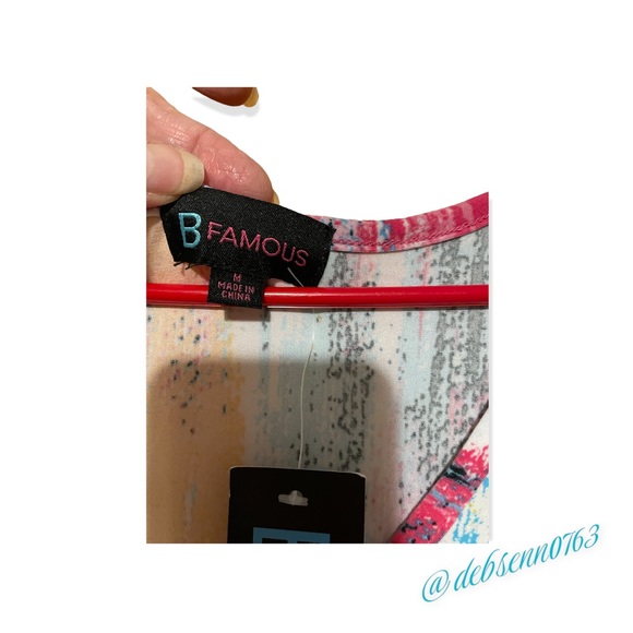 B Famous Multicolored maxi Dress - Picture 3 of 4